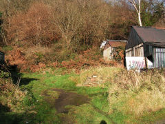 Jamesville quarry incline foot, Cwmcarn, December 2008